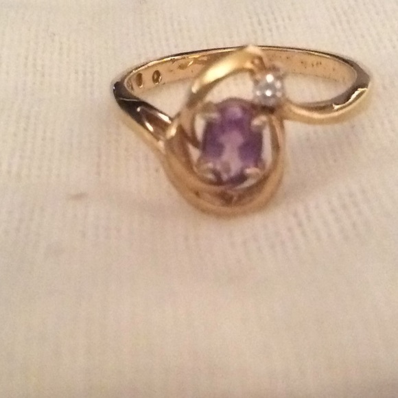 2 rings Amethyst stone Rings - Picture 12 of 15